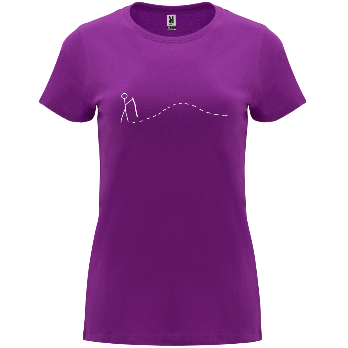 col paranoia mujer caminante delantera purpura